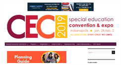 Desktop Screenshot of cecconvention.org